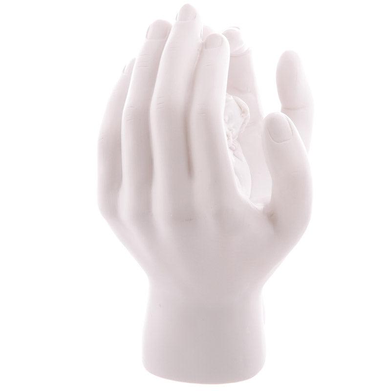 LED Cute Hands and Sleeping Cherub Ornament - £18.99 - 