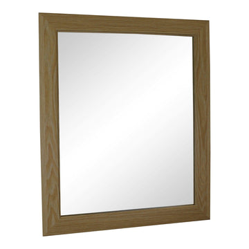 Light Oak Effect Mirror 59cm - £38.99 - Mirrors 