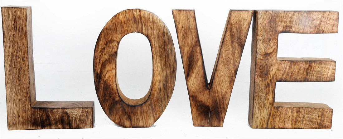 LOVE Wooden Letters Sign - £38.99 - Words - All Designs 