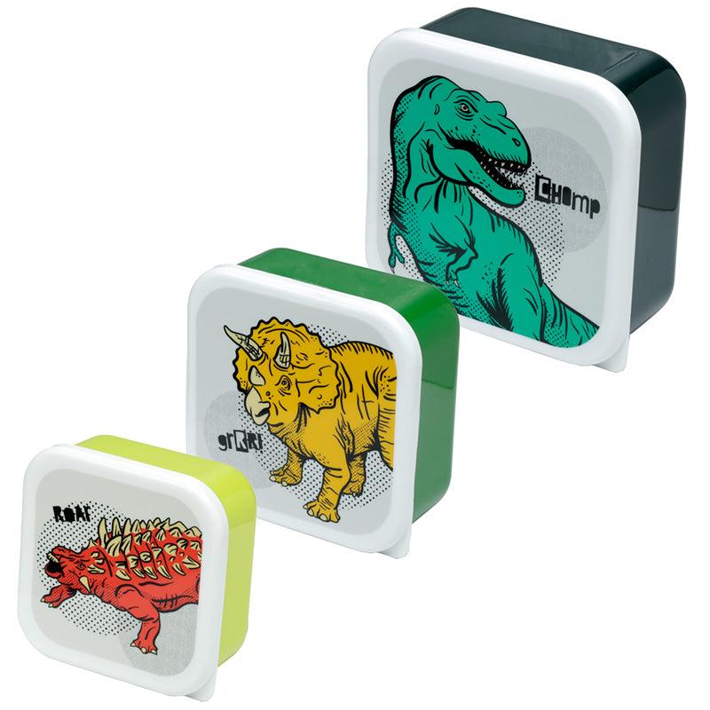 Lunch Boxes Set of 3 (M/L/XL) - Dinosauria - £9.99 - 