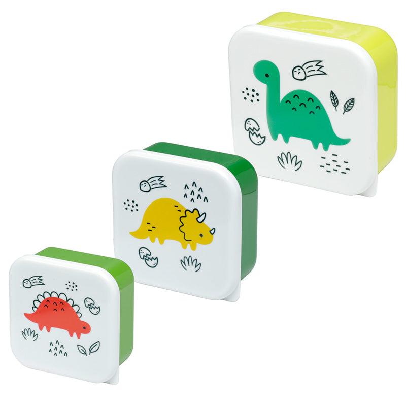 Lunch Boxes Set of 3 (S/M/L) - Dinosauria Jr - £8.99 - 