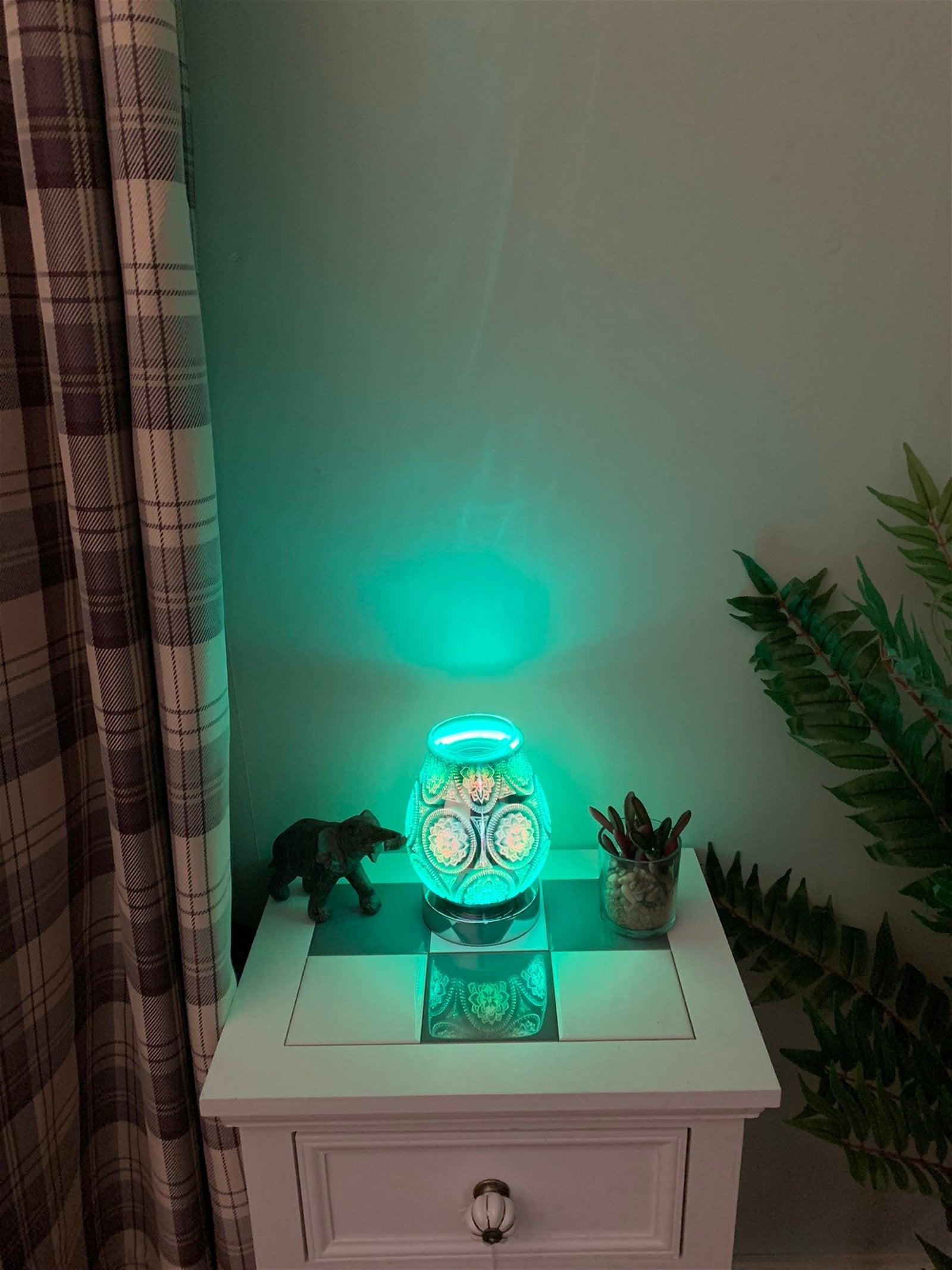 Mandala LED Oil Burner-Lamps With Aroma Diffusers