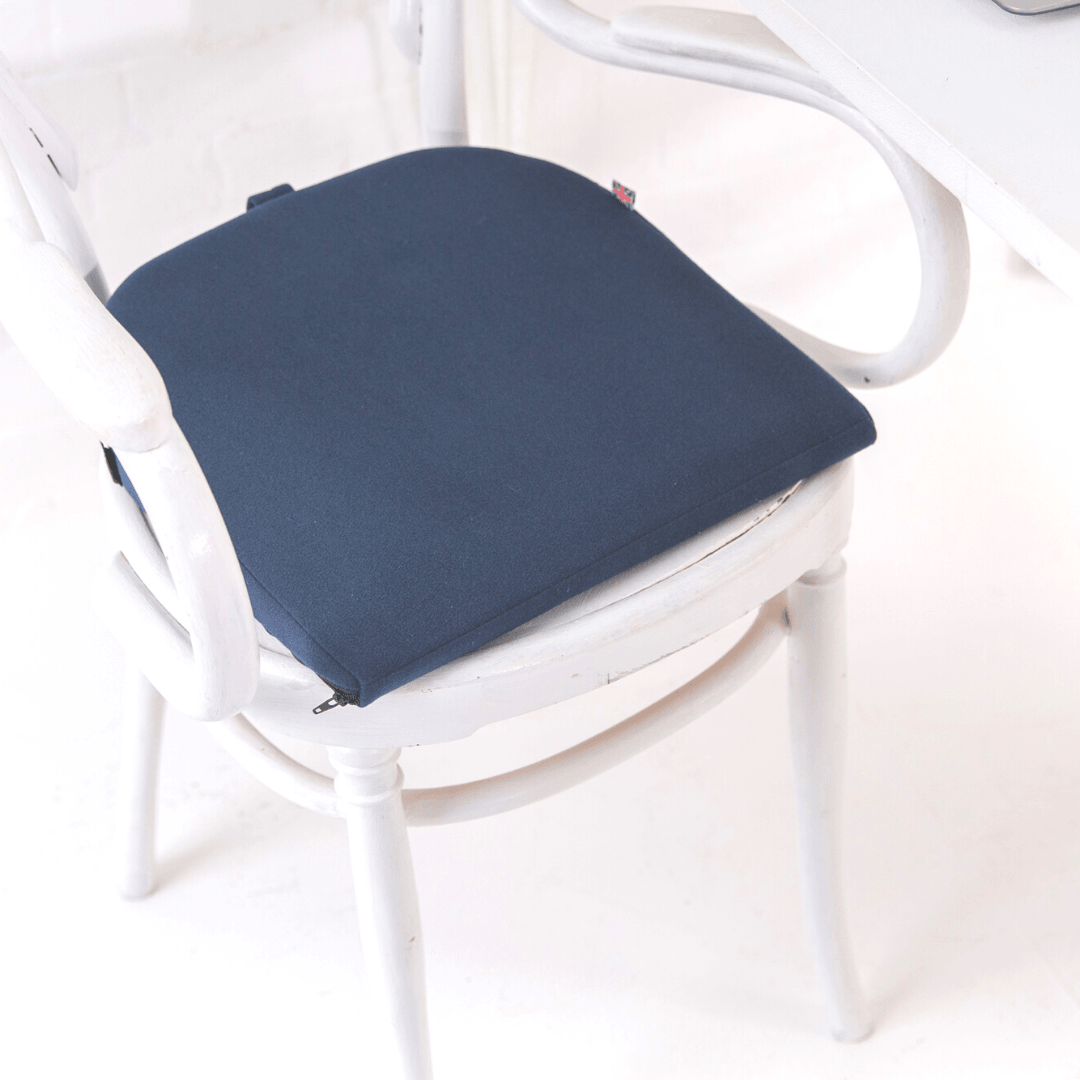 Memory Foam Wedge - Car & Office (3¾") Seat Cushion Blue Seat Cushion 