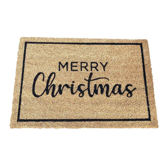 Merry Christmas Doormat 60x40cm-Christmas Doormats