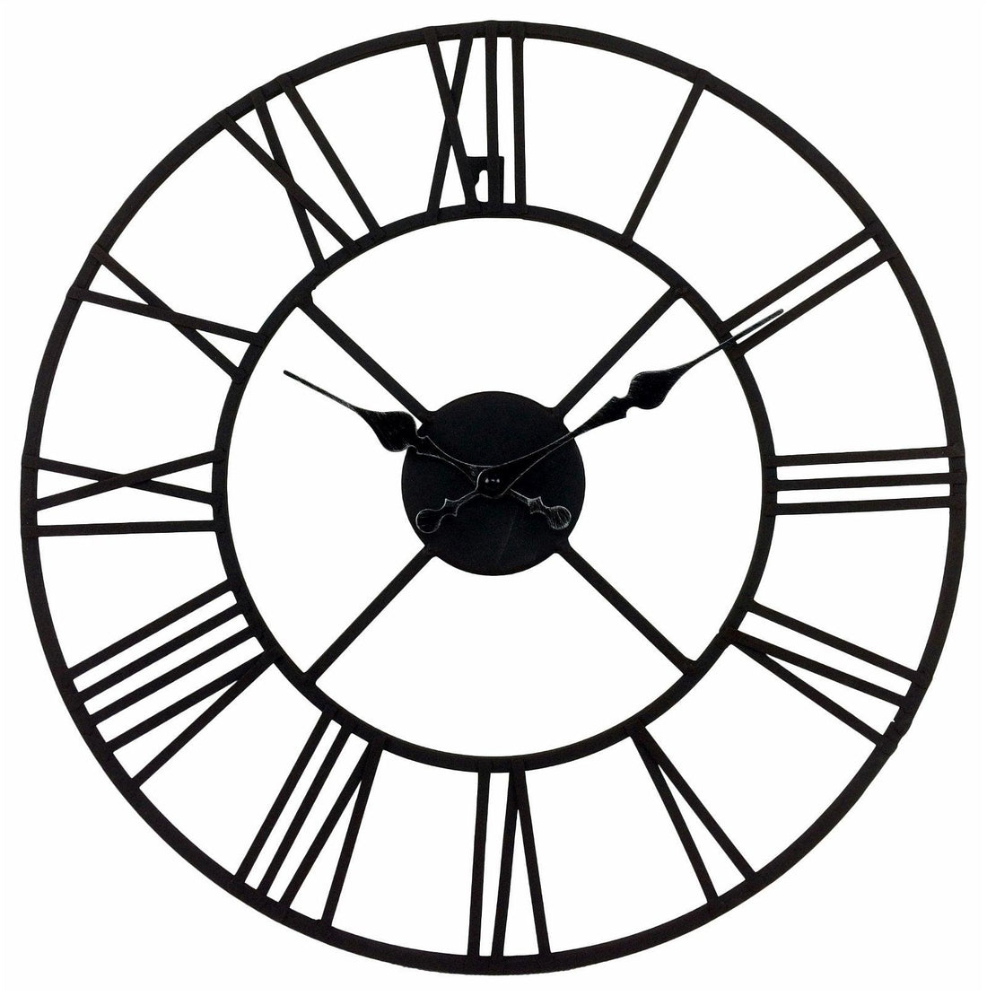 Metal Clock, Roman Numeral 40cm-Wall Hanging Clocks