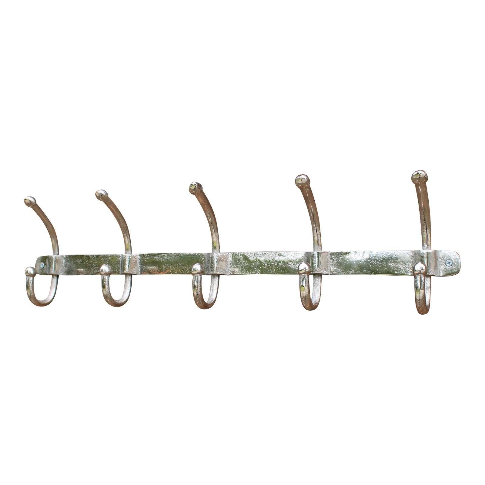 Metal Five Hook Coat Hanger 70cm-Coat Hooks