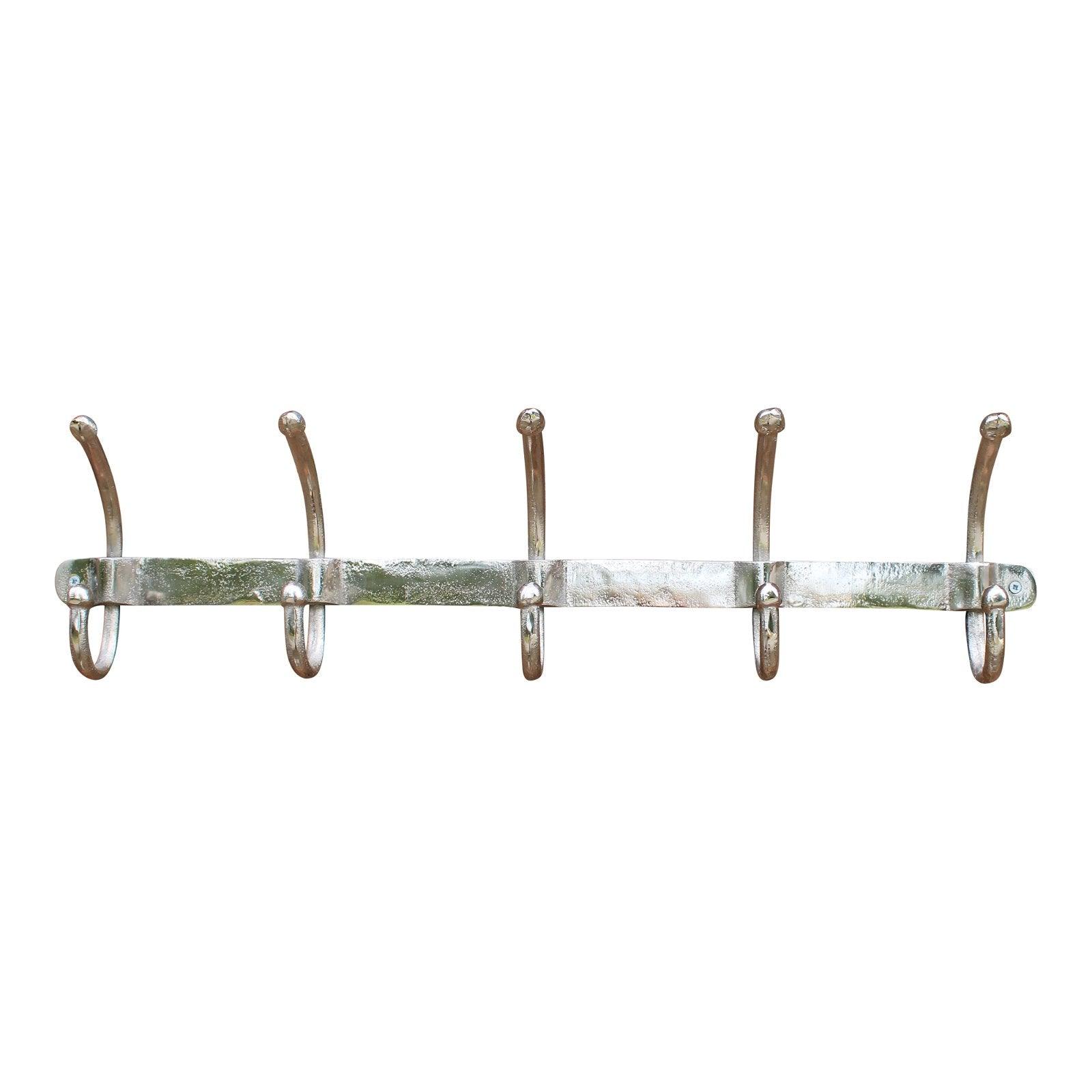 Metal Five Hook Coat Hanger 70cm - £49.99 - Coat Hooks 