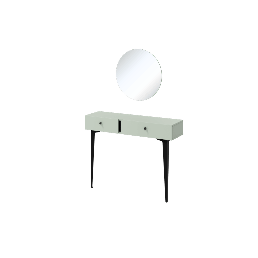 Milano Dressing Table 105cm Sage Green Dressing Table 