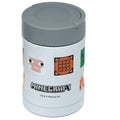 Minecraft Faces Stainless Steel Insulated Food Snack/Lunch Pot 500ml-
