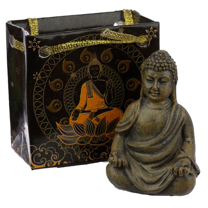 Mini Thai Buddha Figurine in a Gift Bag-