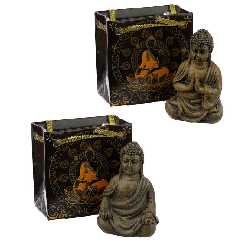 Mini Thai Buddha Figurine in a Gift Bag - £6.0 - 