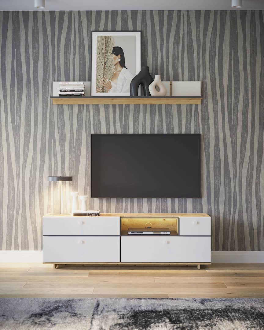 Modico MC-08 TV Cabinet - £176.4 - Living Room TV Cabinet 