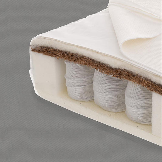 Moisture Management Dual Core Cot Bed Mattress - Obaby