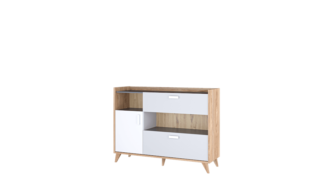 Mood MD-05 Sideboard Cabinet 130cm - £232.2 - Kids Sideboard Cabinet 