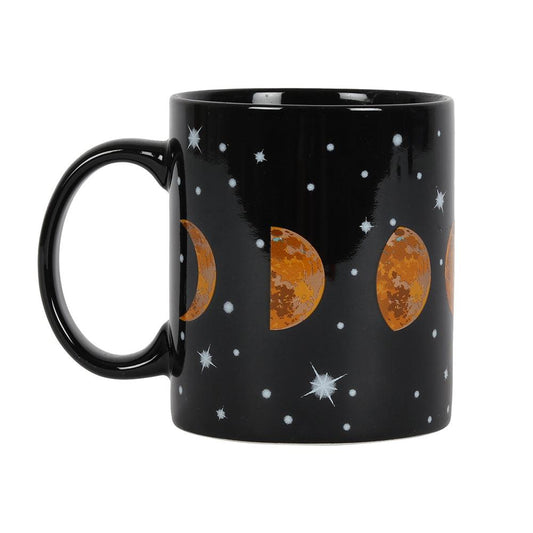 Moon Phases Ceramic Mug - £8.5 - Mugs Cups 