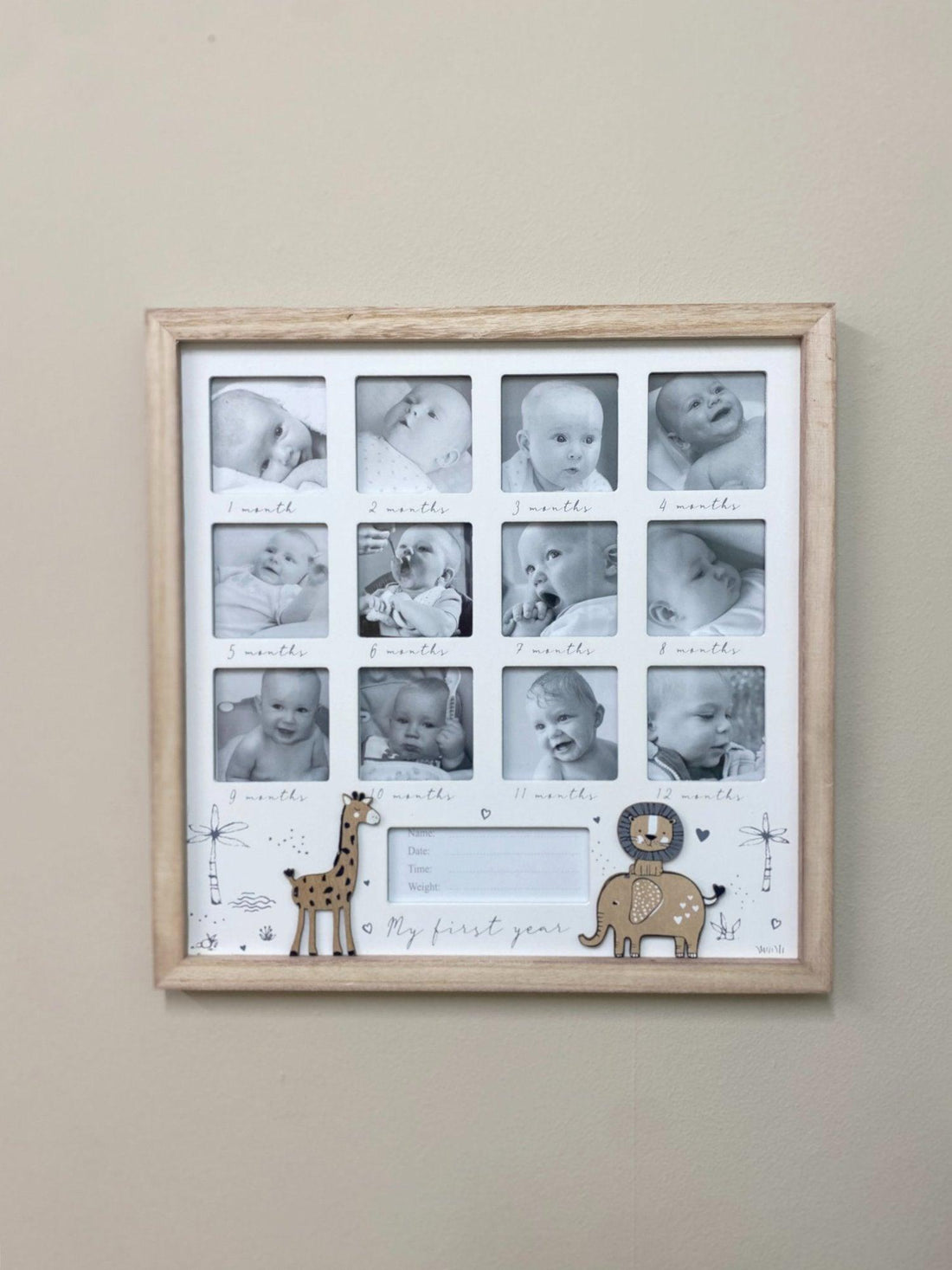 My First Year Photograph Frame 35cm - £33.99 - New Baby 