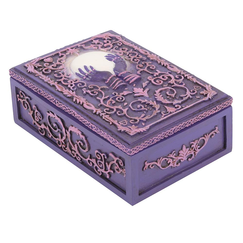 Mystical Crystal Ball Resin Storage Box - £22.5 - Small Storage 