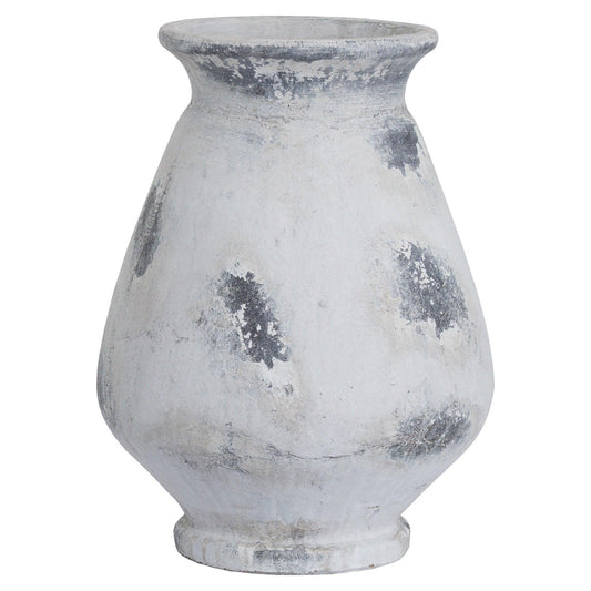 Naxos Large Antique White Vase - £139.95 - Gifts & Accessories > Vases > Christmas Room Decorations 