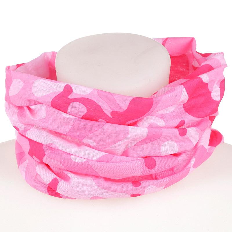 Neck Warmer Tube Scarf - Pink Camouflage - £7.99 - 