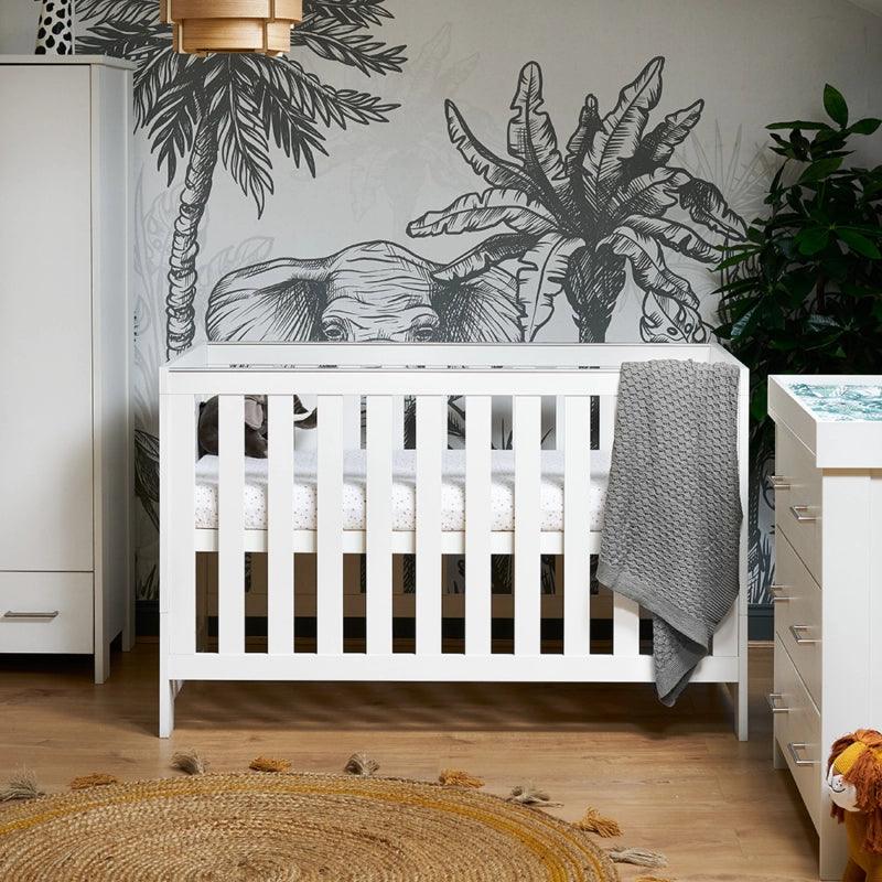 Nika Cot Bed White Wash Cots 