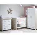 Nika Mini 3 Piece Room Set Grey Wash & White Baby & Toddler Furniture Sets 