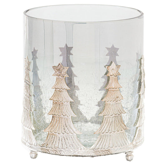 Noel Collection Midnight Medium Christmas Tree Candle Holder - £29.95 - Gifts & Accessories > Christmas Decorations > Ornaments 