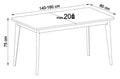 Nordi Dining Table-Dining Table