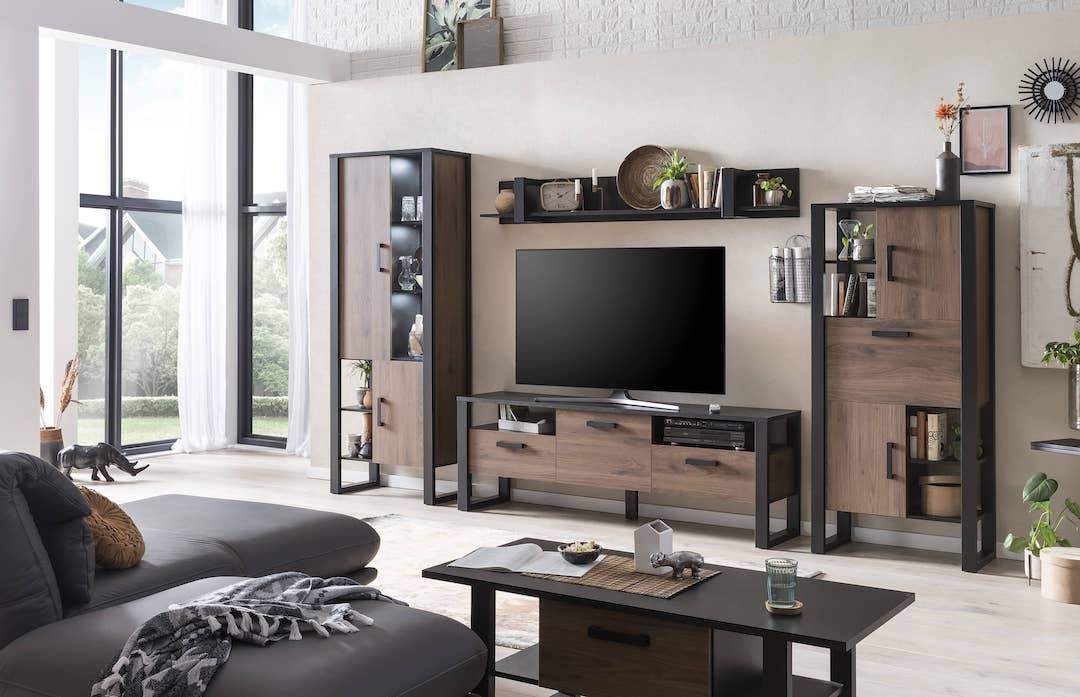 Nordi VA Living Room Set - £743.4 - Wall Unit 