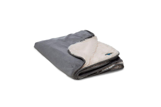 Nordic Blanket Grey (Double Sided) Dog Beds 