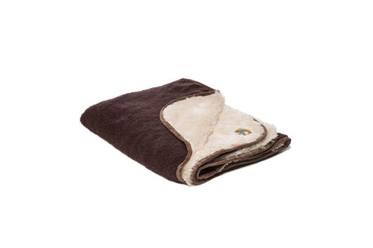 Nordic Blanket Brown (Double Sided) Dog Beds 