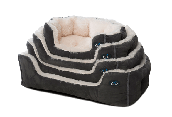 Nordic Snuggle Bed Grey Dog Beds 