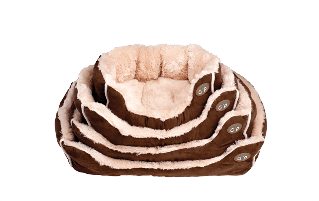 Nordic Snuggle Bed Brown Dog Beds 