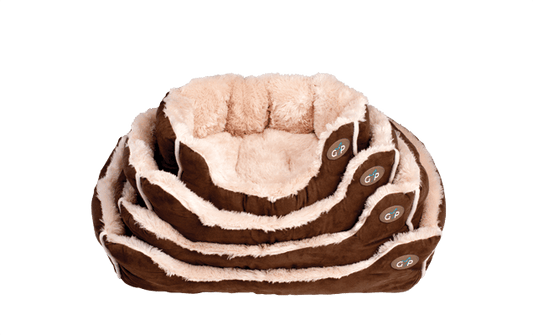 Nordic Snuggle Bed Brown Dog Beds 