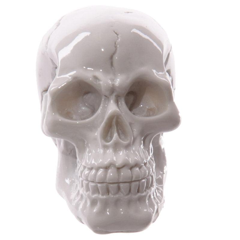 Novelty Glossy Small Skull Ornament-