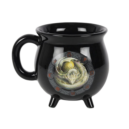 Ostara Colour Changing Cauldron Mug by Anne Stokes - £15.99 - Mugs Cups 