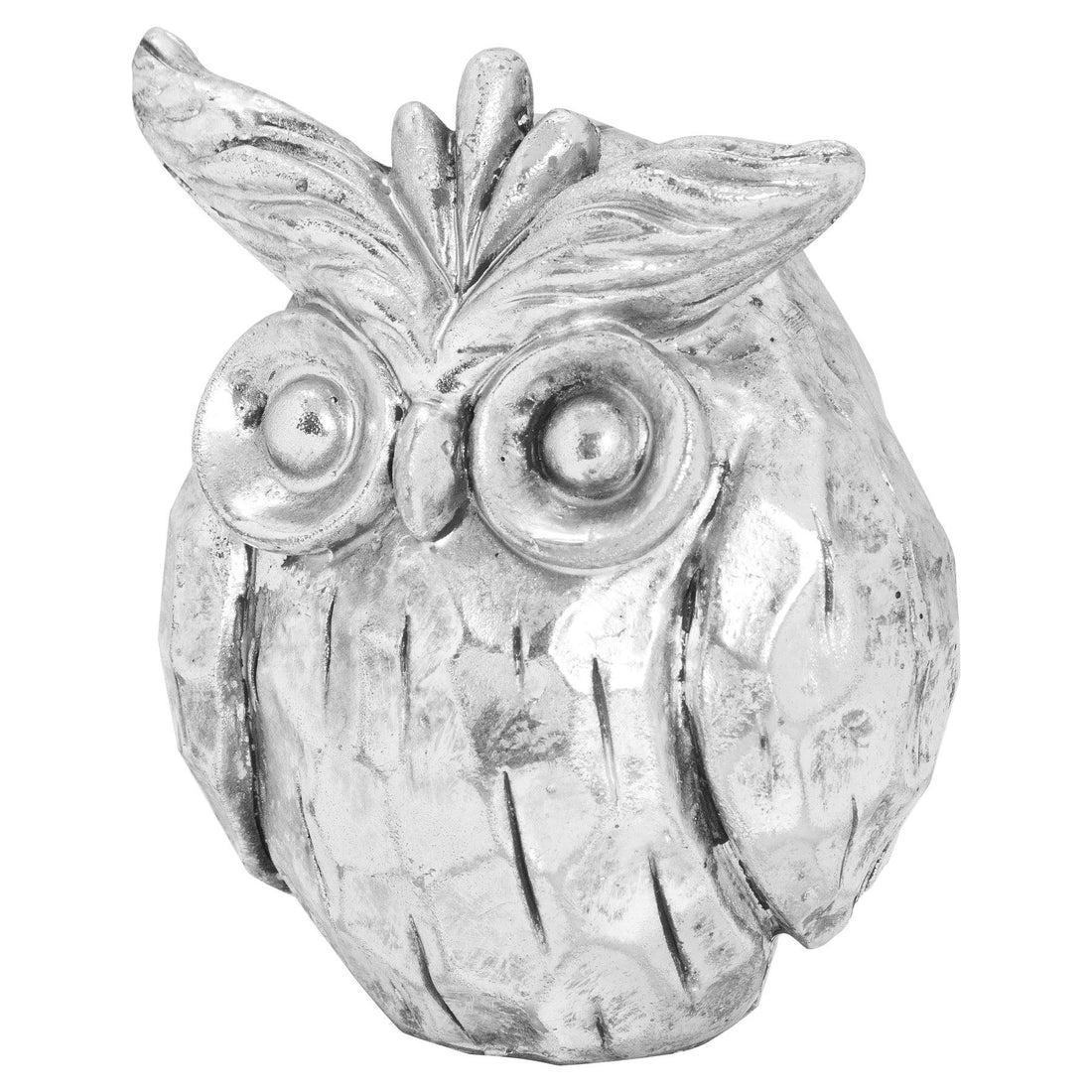 Otis The Silver Ceramic Owl - £21.95 - Gifts & Accessories > Ornaments > Ornaments 