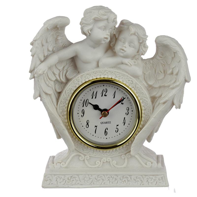 Peace of Heaven Cherub - Endless Love Mantle Clock - £16.49 - 