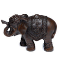 Peace of the East Brushed Wood Effect Elephant-