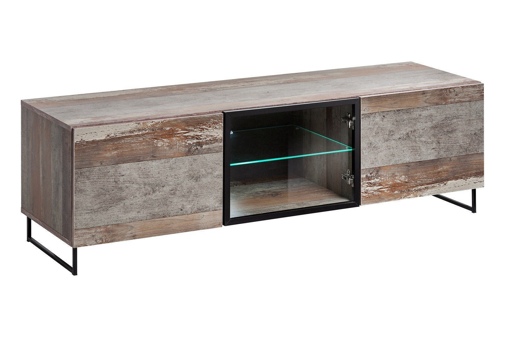 Plank TV Cabinet 150cm - Oak Canyon Manor Wood / Living Room