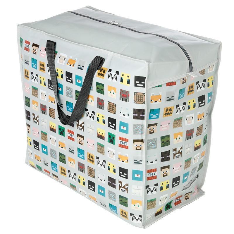 Practical Laundry & Storage Bag - Minecraft Faces - £8.99 - 
