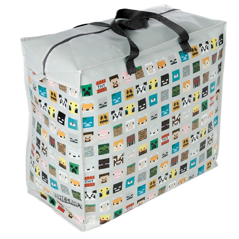Practical Laundry & Storage Bag - Minecraft Faces-