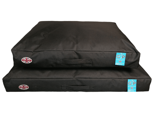 Premium Outdoor Sleeper Black Dog Beds 