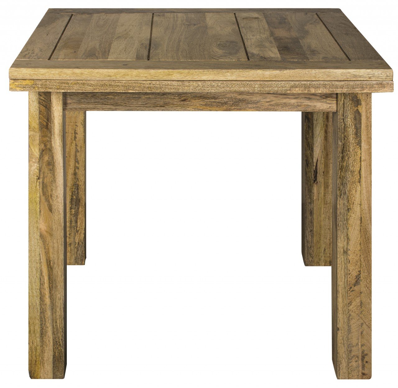 Granary Butterfly Dining Table | Distressed Oak Solid Mango Wood