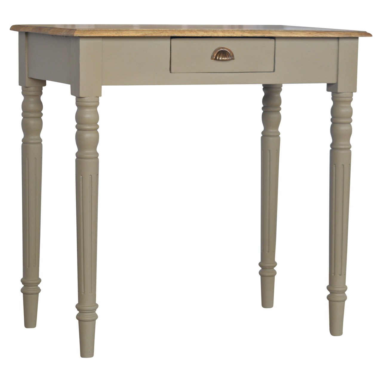 Hand Painted Writing Desk | Hand-Painted Solid Mango Wood