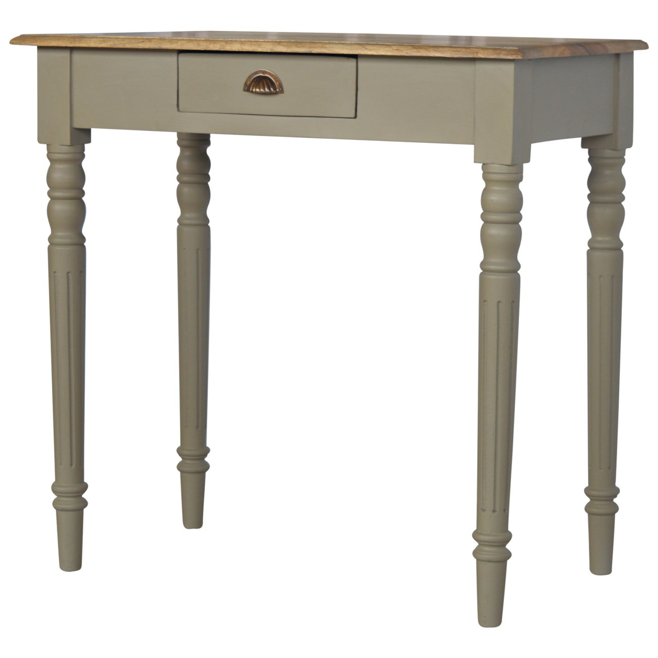 Hand Painted Writing Desk | Hand-Painted Solid Mango Wood