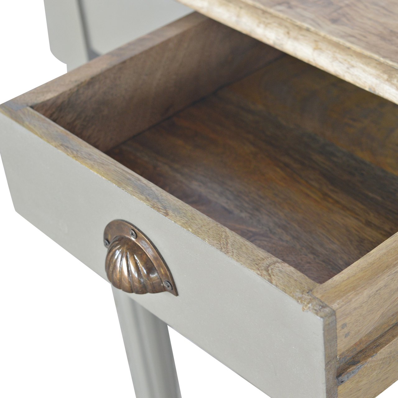 Hand Painted Writing Desk | Hand-Painted Solid Mango Wood