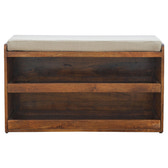 Mud Linen Shoe Bench