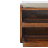 Mud Linen Shoe Bench
