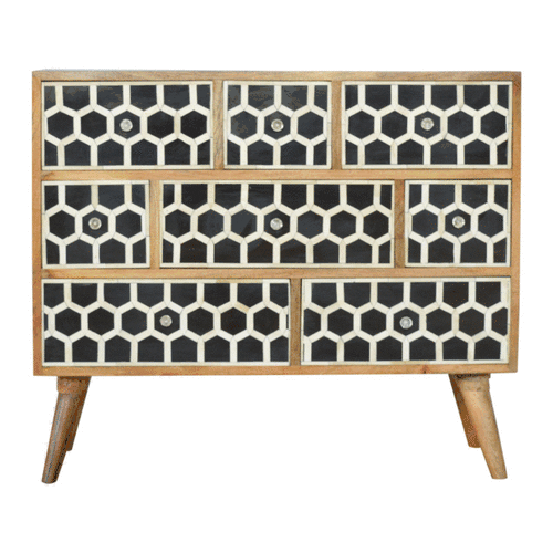 Bone Inlay Chest of Drawers