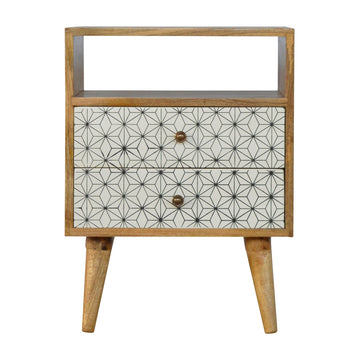 Prima Bedside with Open Slot